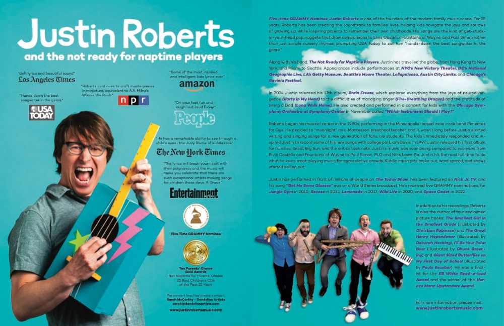 Justin Roberts One Sheet Thumbnail